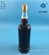 700ml出口玻璃白蘭地酒瓶