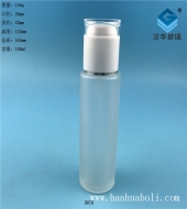 100ml白色蓋磨砂玻璃噴霧香水瓶