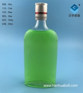 250ml玻璃扁酒瓶