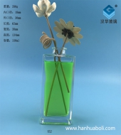 150ml平口長方形無火藤條玻璃揮發器