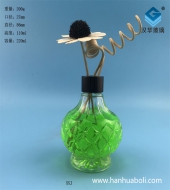 220ml無火藤條玻璃揮發器瓶