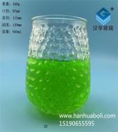 廠家直銷950ml出口玻璃蠟燭罐