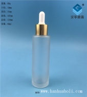60ml磨砂玻璃膠頭滴管精油瓶批發