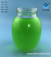 批發(fā)800ml大肚玻璃罐頭瓶