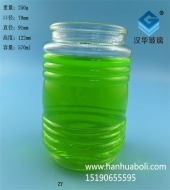 570ml出口玻璃蠟燭密封罐