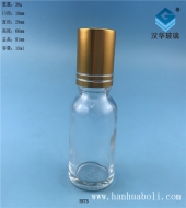 批發(fā)15ml透明玻璃滾珠精油分裝瓶