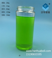 批發(fā)250ml直筒蜂蜜玻璃瓶