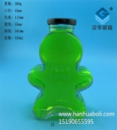 450ml小熊玻璃果醬瓶