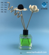 80ml小口正方形玻璃香薰分裝瓶