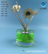 180ml平口圓形香薰玻璃分裝瓶