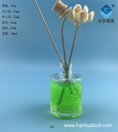 120ml雕花圓柱形玻璃香薰瓶