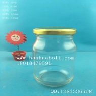 340ml圓形蜂蜜玻璃瓶