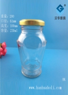 230ml辣椒醬玻璃瓶