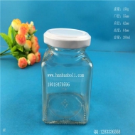 200ml方形麻辣醬玻璃瓶