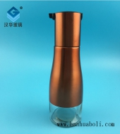 300ml電鍍玻璃油壺
