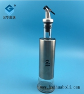 300ml不銹鋼橄欖油玻璃瓶