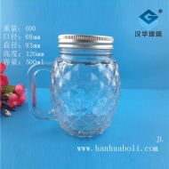 500ml手把玻璃杯