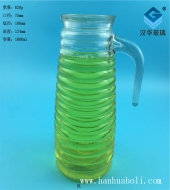 1000ml螺紋玻璃手把水杯