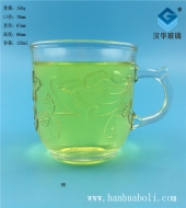 120ml樹葉咖啡玻璃杯