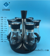 100ml黑色蓋胡椒粉玻璃瓶套裝