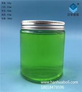 500ml直筒圓形蜂蜜玻璃密封罐