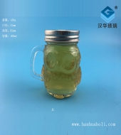 100ml小號貓頭鷹把子玻璃杯