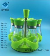 100ml綠色蓋胡椒粉玻璃瓶