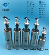 190ml不銹鋼橄欖油玻璃瓶