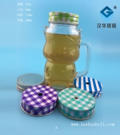 500ml牛牛手把玻璃飲料杯