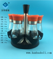 100ml紅色蓋胡椒粉玻璃瓶