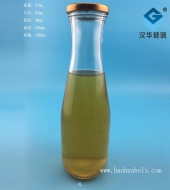1000ml果汁玻璃飲料瓶